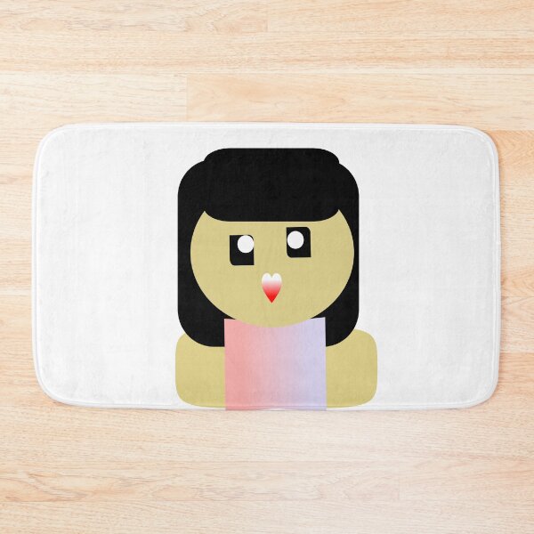 Item preview, CUTE GIRL WITH BANGS  designed and sold by RetroPlaceee.