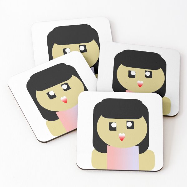 Item preview, CUTE GIRL WITH BANGS  designed and sold by RetroPlaceee.
