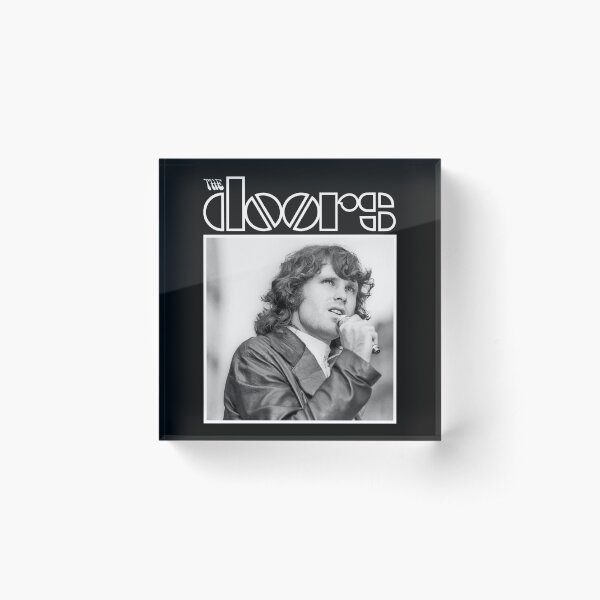 Retro Classic Jim Art Morrison American Music Legends Acrylic Block