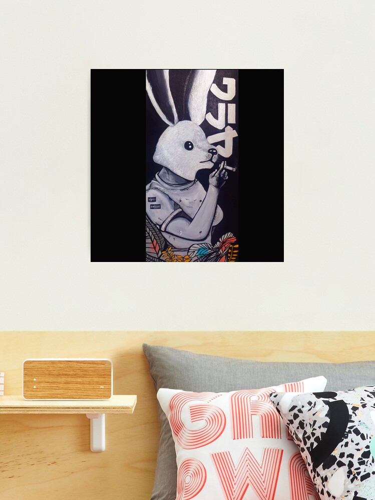 Magnetic wallpaper Rabbit / Groovy Magnets