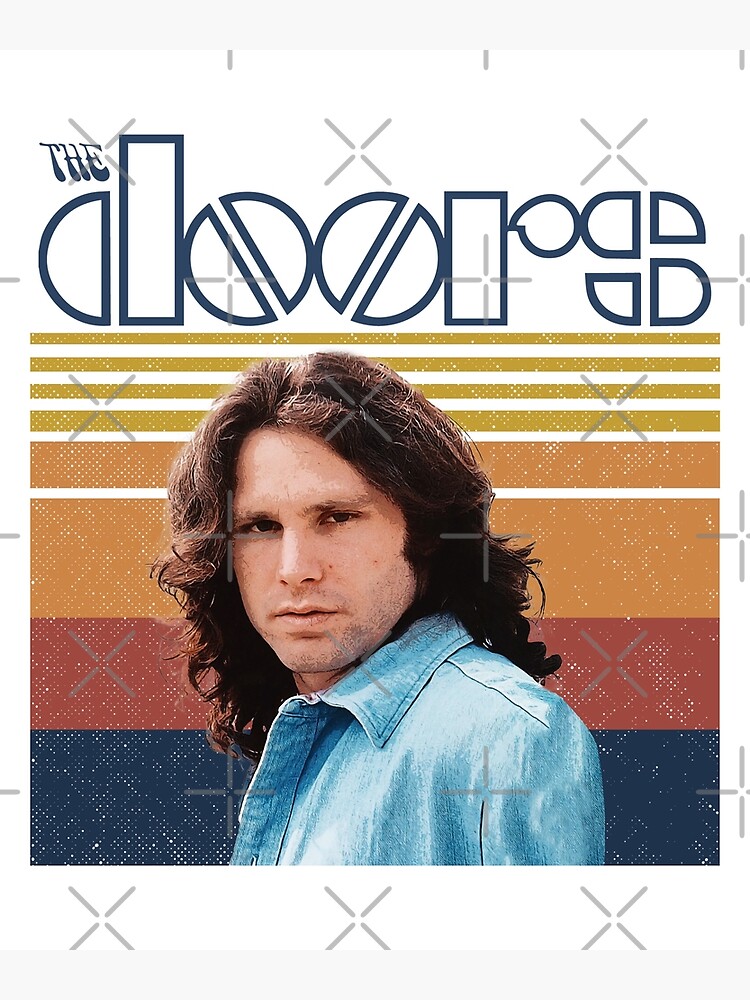 "The Doors Jim 60s Morrison American Music Legends Retro Gifts