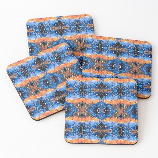 Item preview, Blue Orange Velvet series designed and sold by Clemstarz.