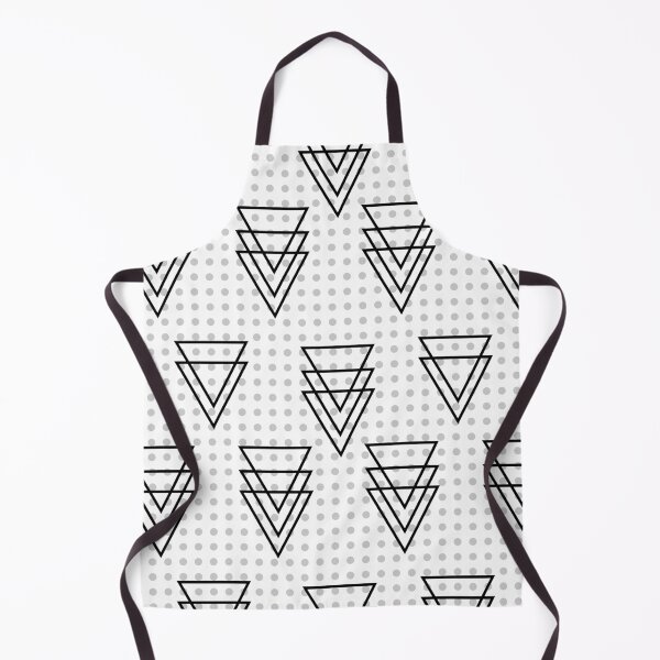 Item preview, abstract triangles with polka dot seamless pattern designed and sold by werezu.