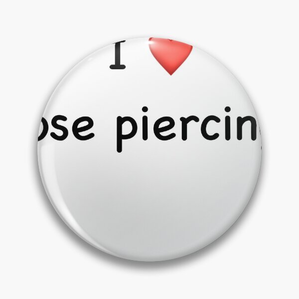 Item preview, I love nose piercings  designed and sold by Almstthere4.