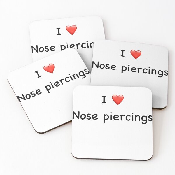 Item preview, I love nose piercings  designed and sold by Almstthere4.