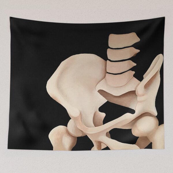 Item preview, Hips on canvas designed and sold by SpaceHead-Art.
