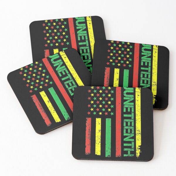 Item preview, Juneteenth in a Flag for black history day designed and sold by musgroveart.