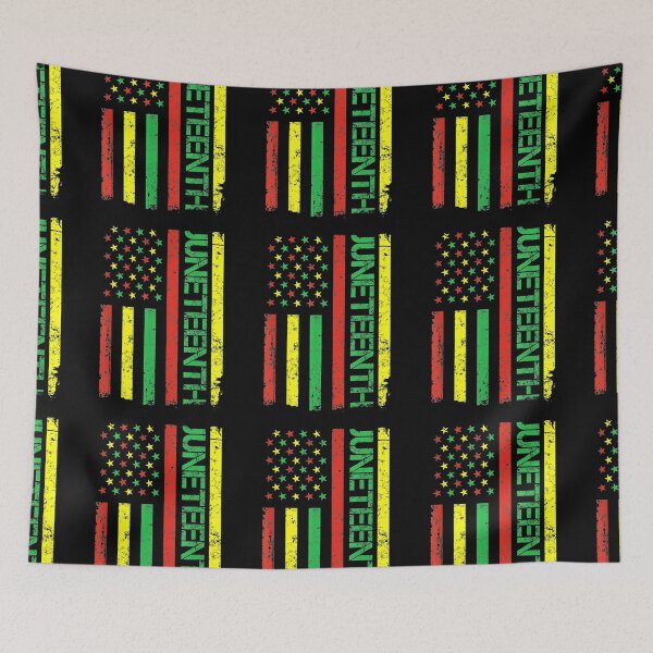 Item preview, Juneteenth in a Flag for black history day designed and sold by musgroveart.