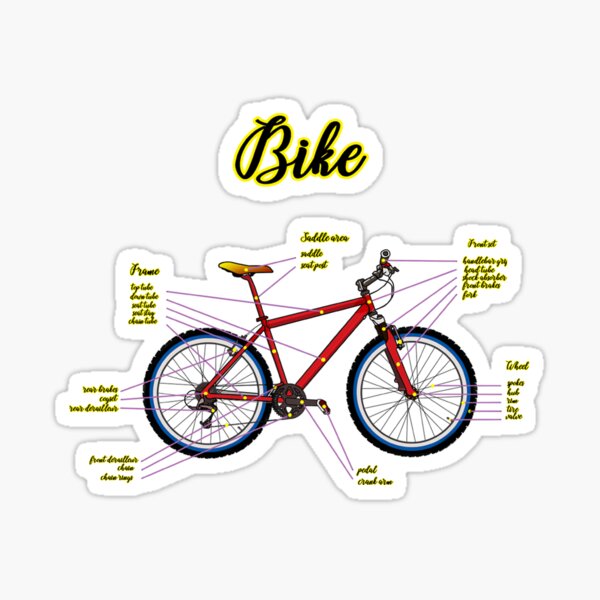 bike small stickers