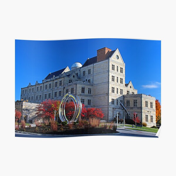 "University of Toledo McMaster Hall I" Poster for Sale by Michiale Redbubble
