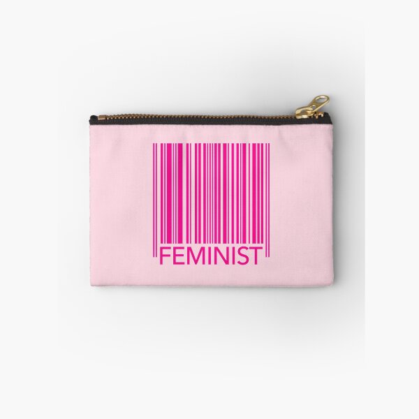 Item preview, Feminist Barcode (hot pink) designed and sold by Thelittlelord.
