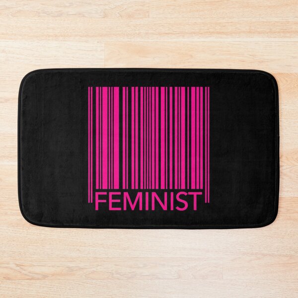 Item preview, Feminist Barcode (hot pink 2) designed and sold by Thelittlelord.