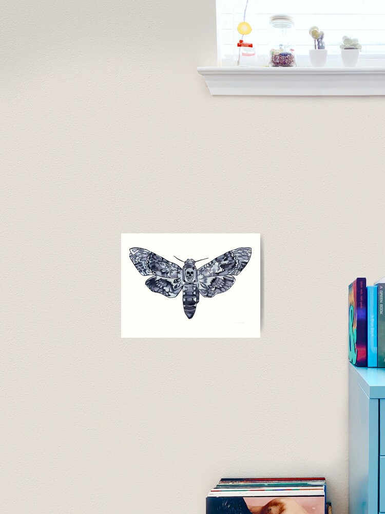  Psychedelic Death's Head Hawk Moth Diamond Painting