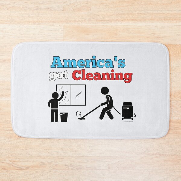 Item preview, America's Got Cleaning Window Washing and Vacuuming Fun designed and sold by SavvyCleaner.