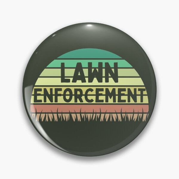 Item preview, Lawn Enforcement Landscaping Lover designed and sold by MixedBagMerch.