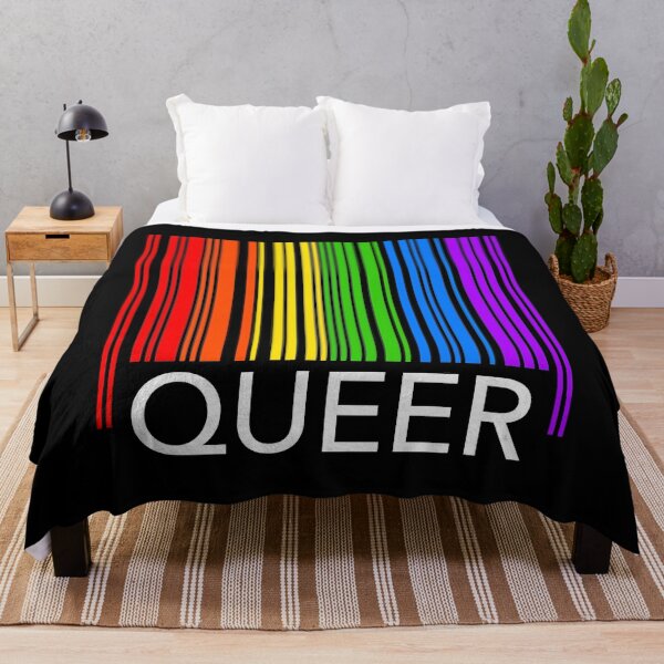 Item preview, Queer - Pride Rainbow Barcode designed and sold by Thelittlelord.