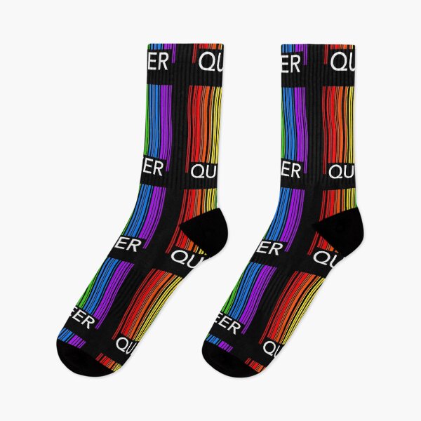 Item preview, Queer - Pride Rainbow Barcode designed and sold by Thelittlelord.