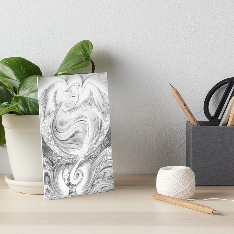 Item preview, Art Board Print designed and sold by impluvium.