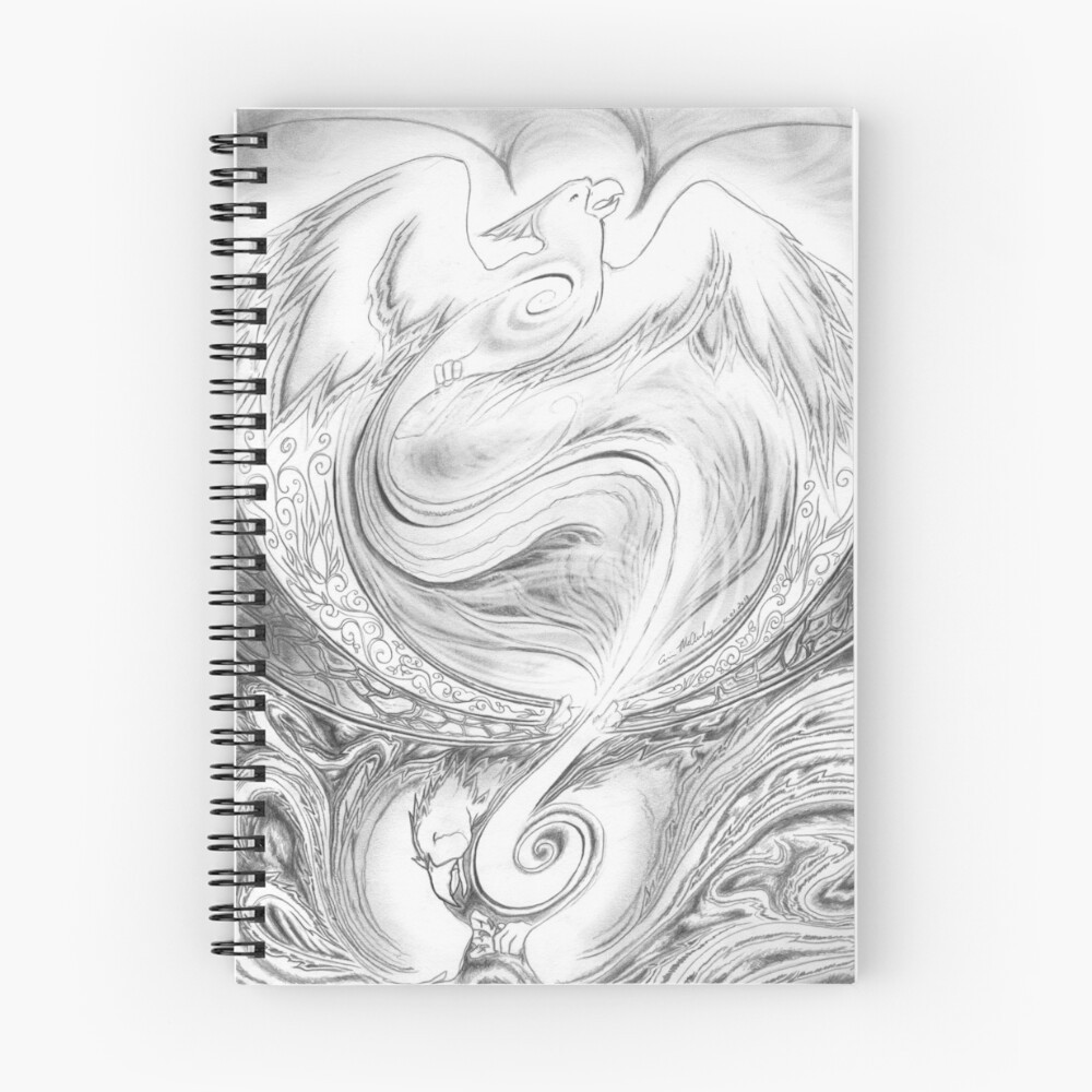 Item preview, Spiral Notebook designed and sold by impluvium.