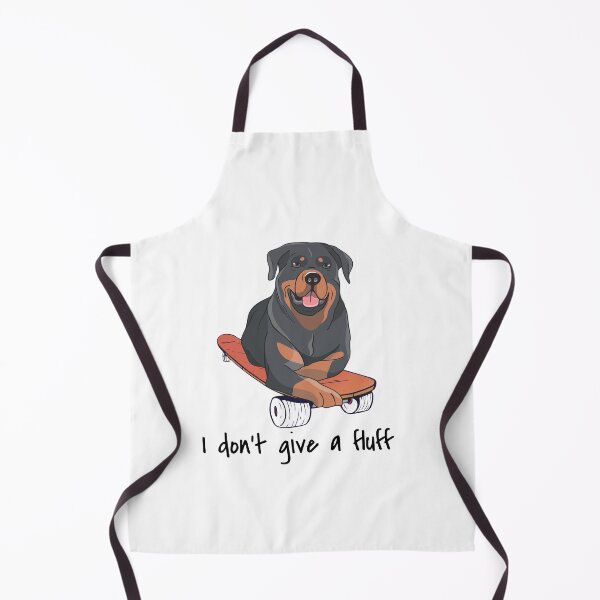 Item preview, Rottweiler Dog on a skateboard I don't give a fluff designed and sold by bosilvercat.