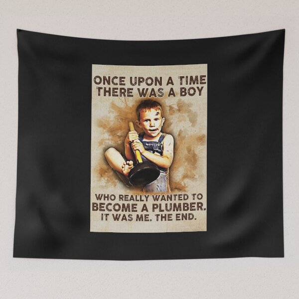 Item preview, A Boy Who Really Wanted To Become A Plumber designed and sold by DaleSwart.
