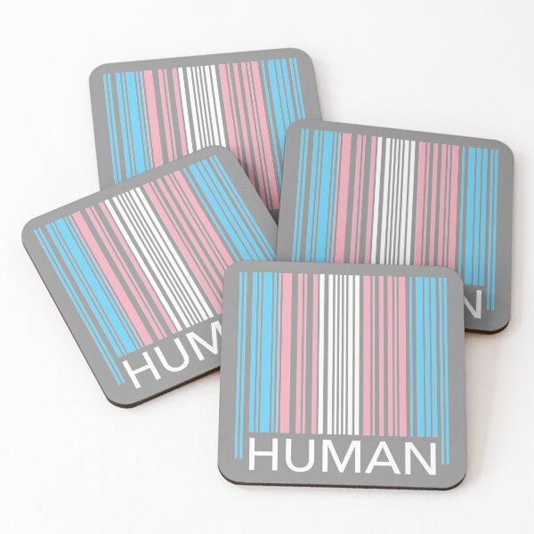 Item preview, Trans Barcode Human 2.0 designed and sold by Thelittlelord.