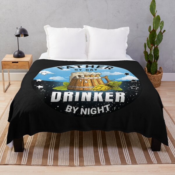 Item preview, Father By Day Drinker By Night Dad Drinking funny TShirt52 designed and sold by tawanama.