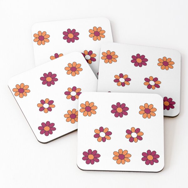 Item preview, Maroon and Orange Flower Pack designed and sold by alekkar2002.