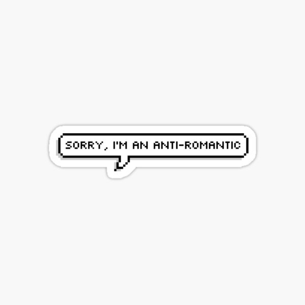 TXT Anti-Romantic Pixel Speech Bubble Sticker