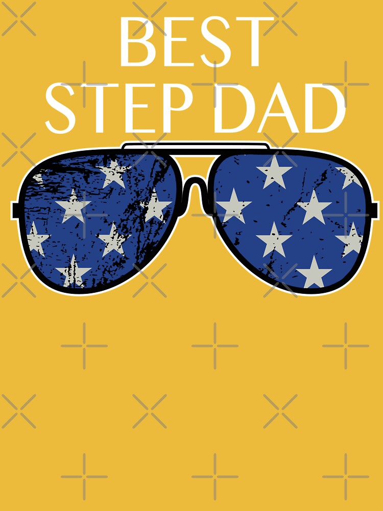 Best stepdad - best step dad sunglasses - Father's Day Poster by emlepaka