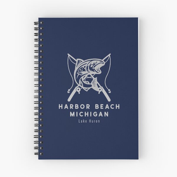 Item preview, Harbor Beach Michigan Fishing Design designed and sold by Eleven-K.