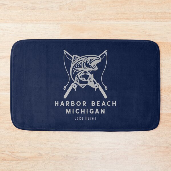 Item preview, Harbor Beach Michigan Fishing Design designed and sold by Eleven-K.