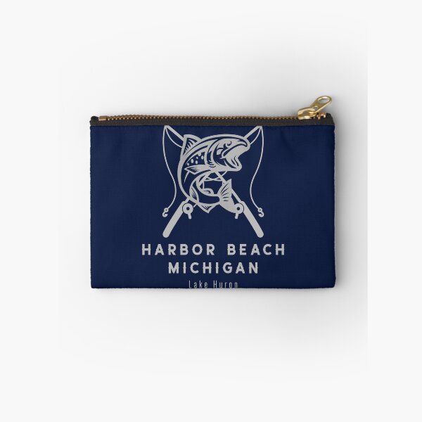 Item preview, Harbor Beach Michigan Fishing Design designed and sold by Eleven-K.