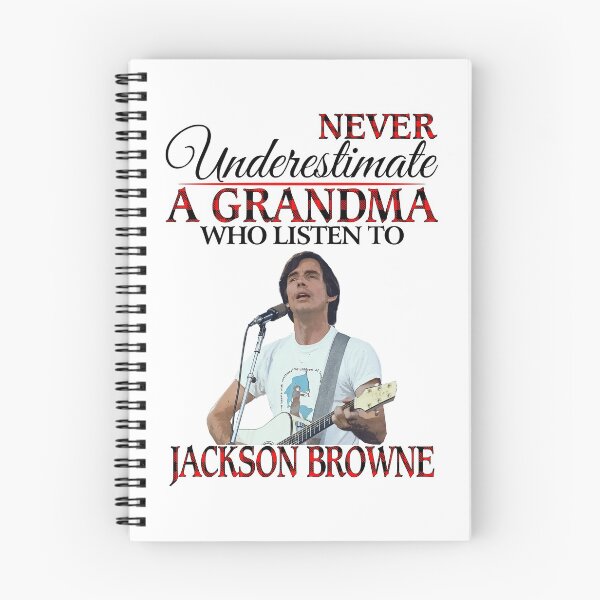 Item preview, Never Underestimate a Grandma who listens to Jackson Rock Browne  designed and sold by ewisozk.