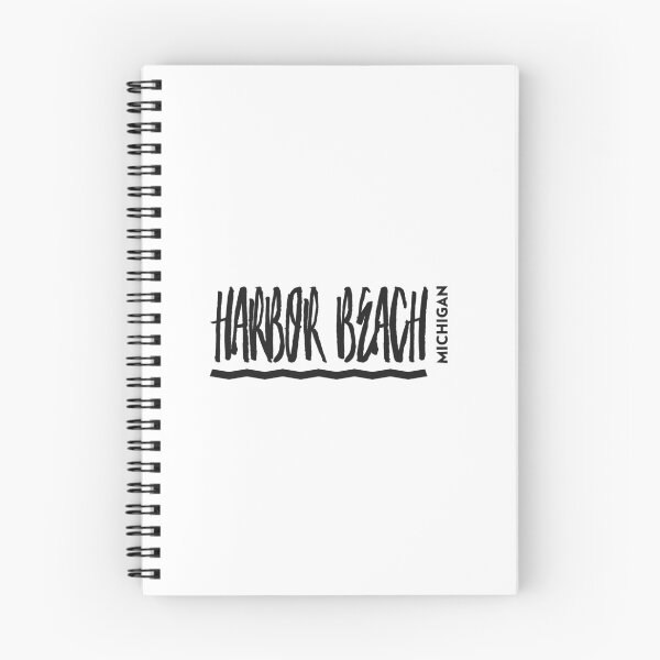 Item preview, Harbor Beach Michigan Artsy Black Design designed and sold by Eleven-K.