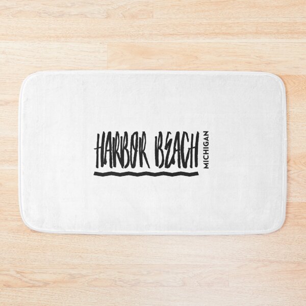 Item preview, Harbor Beach Michigan Artsy Black Design designed and sold by Eleven-K.
