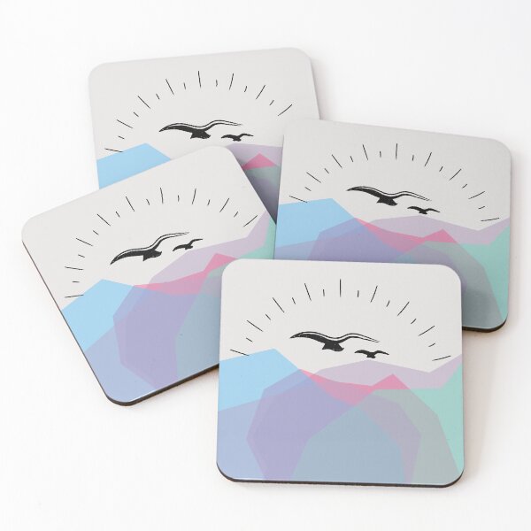 Item preview, Bird Flying Over Mountain Range designed and sold by LifeProApperal.