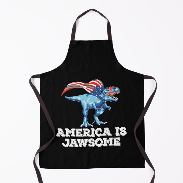Item preview, America Is Jawsome 4th Of July Dinosaur Patriotic American designed and sold by Dressed For Duty.