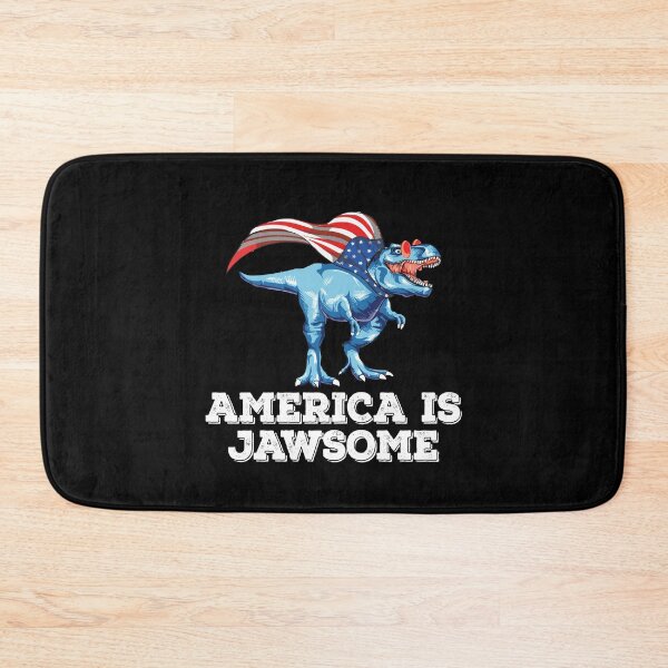 Item preview, America Is Jawsome 4th Of July Dinosaur Patriotic American designed and sold by Dressed For  Duty.