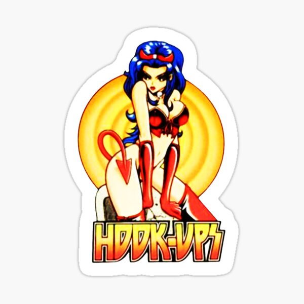 HOOK UPS STICKER Vintage NIGHTMARE ON HOOK-UPS STREET JASONS DAUGHTER 