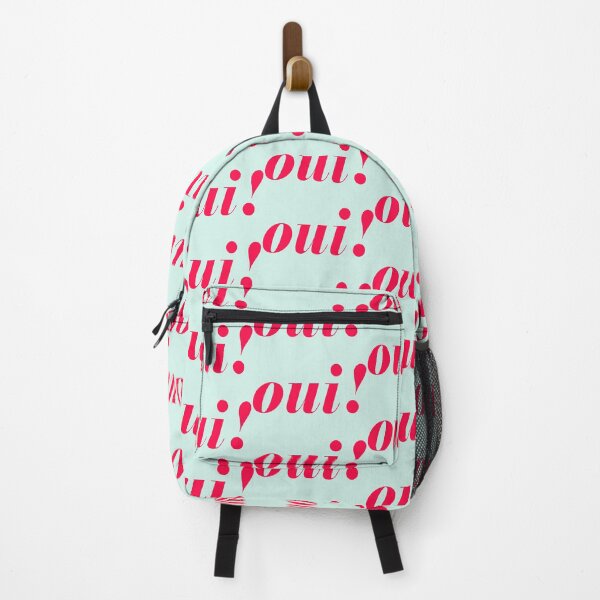 Item preview, Oui! with Light Mint Background designed and sold by cutetype.