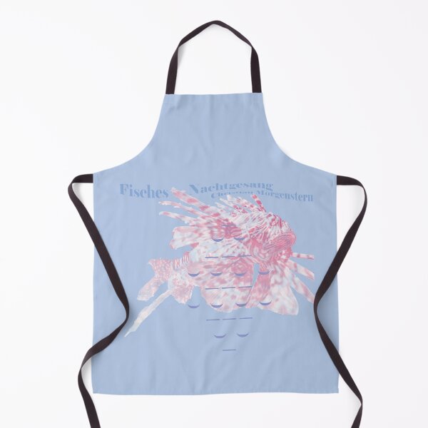 Item preview, Fisches Nachtgesang (Night Song of the Fish) - Children's poem by Christian Morgenstern x Swimming Seafish x Font Play - Nursery Rhyme German Literature Poem designed and sold by sthNnth.