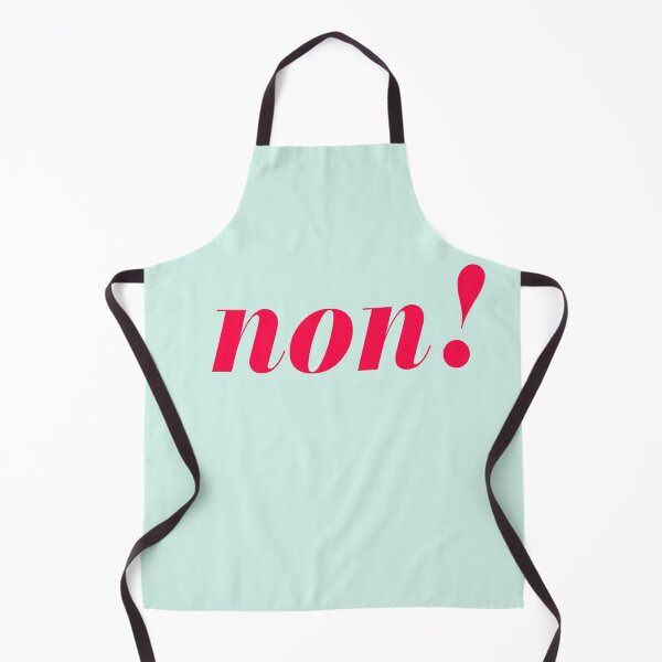 Item preview, Non! with Light Mint Background designed and sold by cutetype.