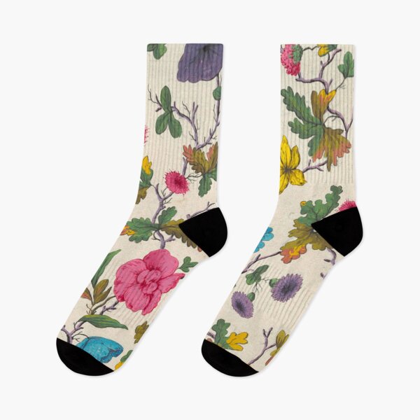 Artikelvorschau, Blumenmuster mehrfarbig entworfen und verkauft von SoftCentaur.