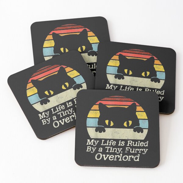 Item preview, Funny Cat My Life is Ruled by a Tiny Furry Overlord Cat TShirt29 designed and sold by tawanama.