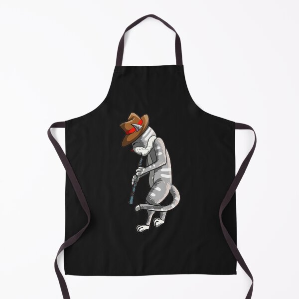 Item preview, Funny Cat Playing Oboe Cool Animal Pipe Musician Love Gift Premium TShirt24 designed and sold by tawanama.