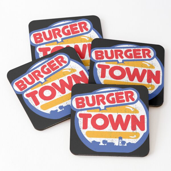 Item preview, Burger Town Shirt designed and sold by sashiro250.