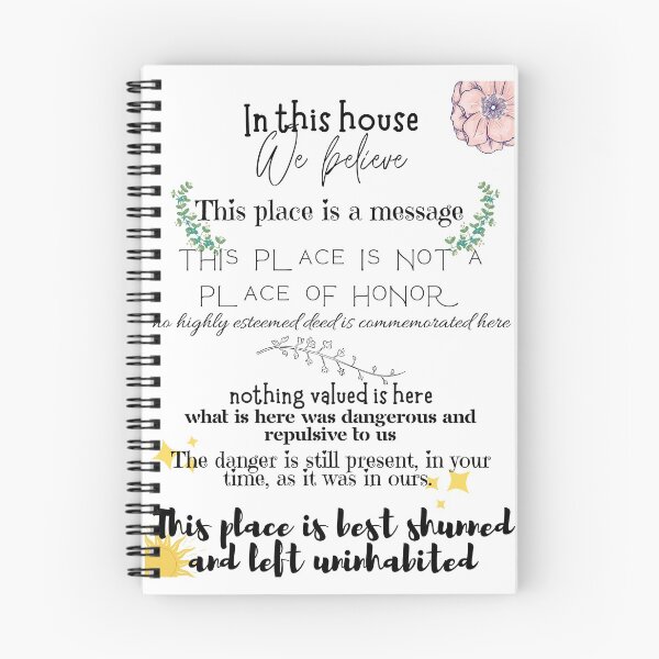 Item preview, In this house: Long-time nuclear waste warning messages designed and sold by dovelyemil.