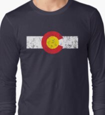 Vintage Colorado Flag Long Sleeve T-Shirt