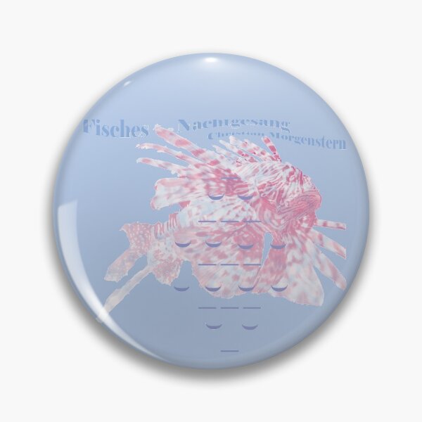 Item preview, Fisches Nachtgesang (Night Song of the Fish) - Children's poem by Christian Morgenstern x Swimming Seafish x Font Play - Nursery Rhyme German Literature Poem designed and sold by sthNnth.